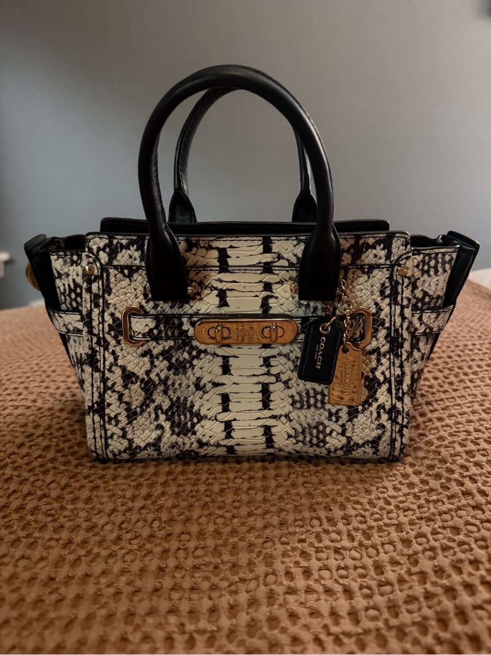 Vintage Coach Swagger Satchel